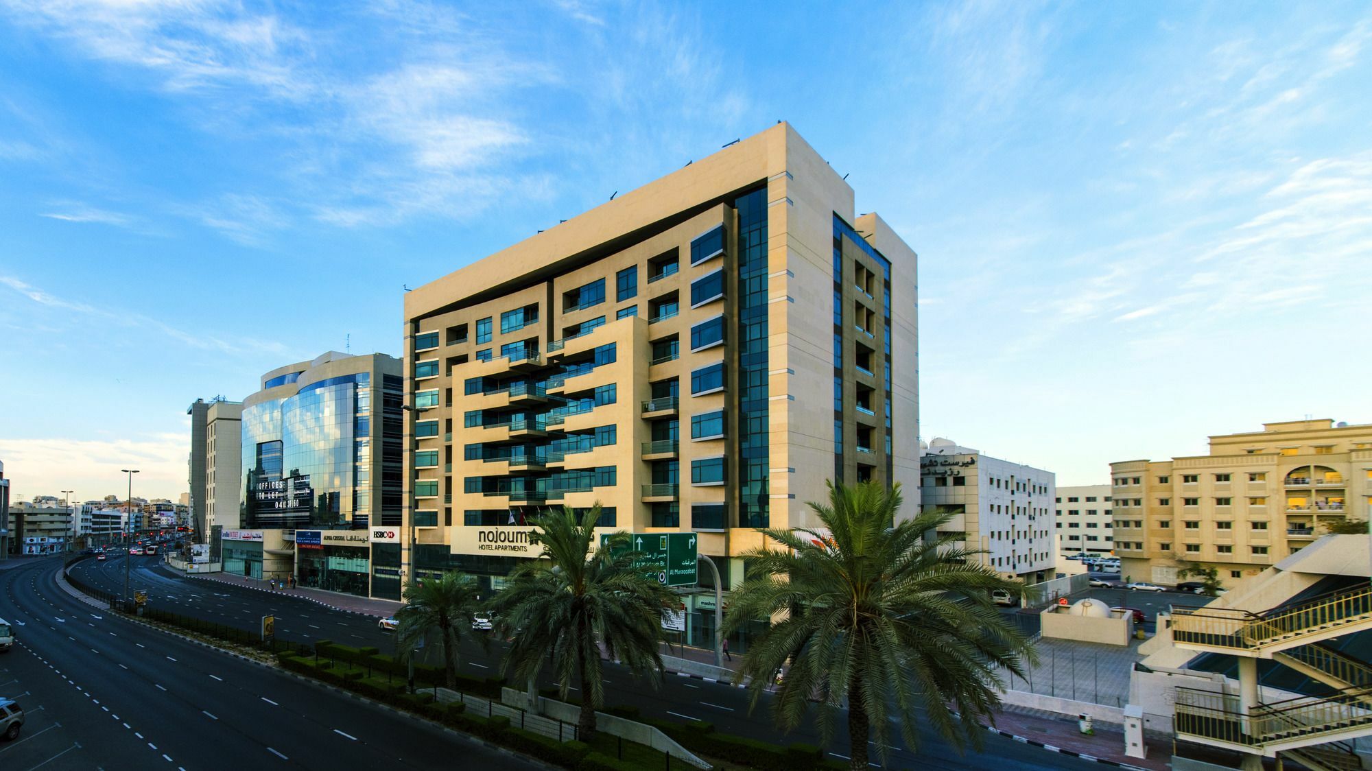 Nojoum Hotel Apartments Llc Dubai Eksteriør billede